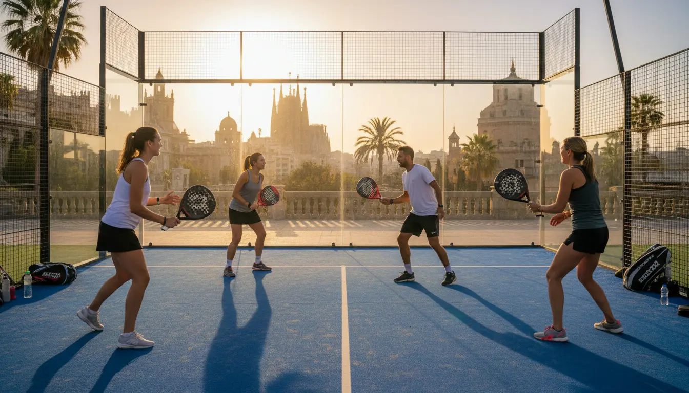Padel clinic barcelona