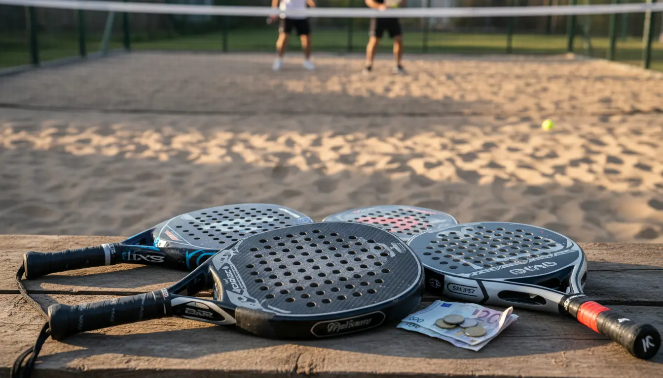 Padel racket duur?