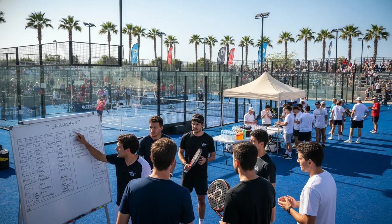 Padel toernooi organiseren