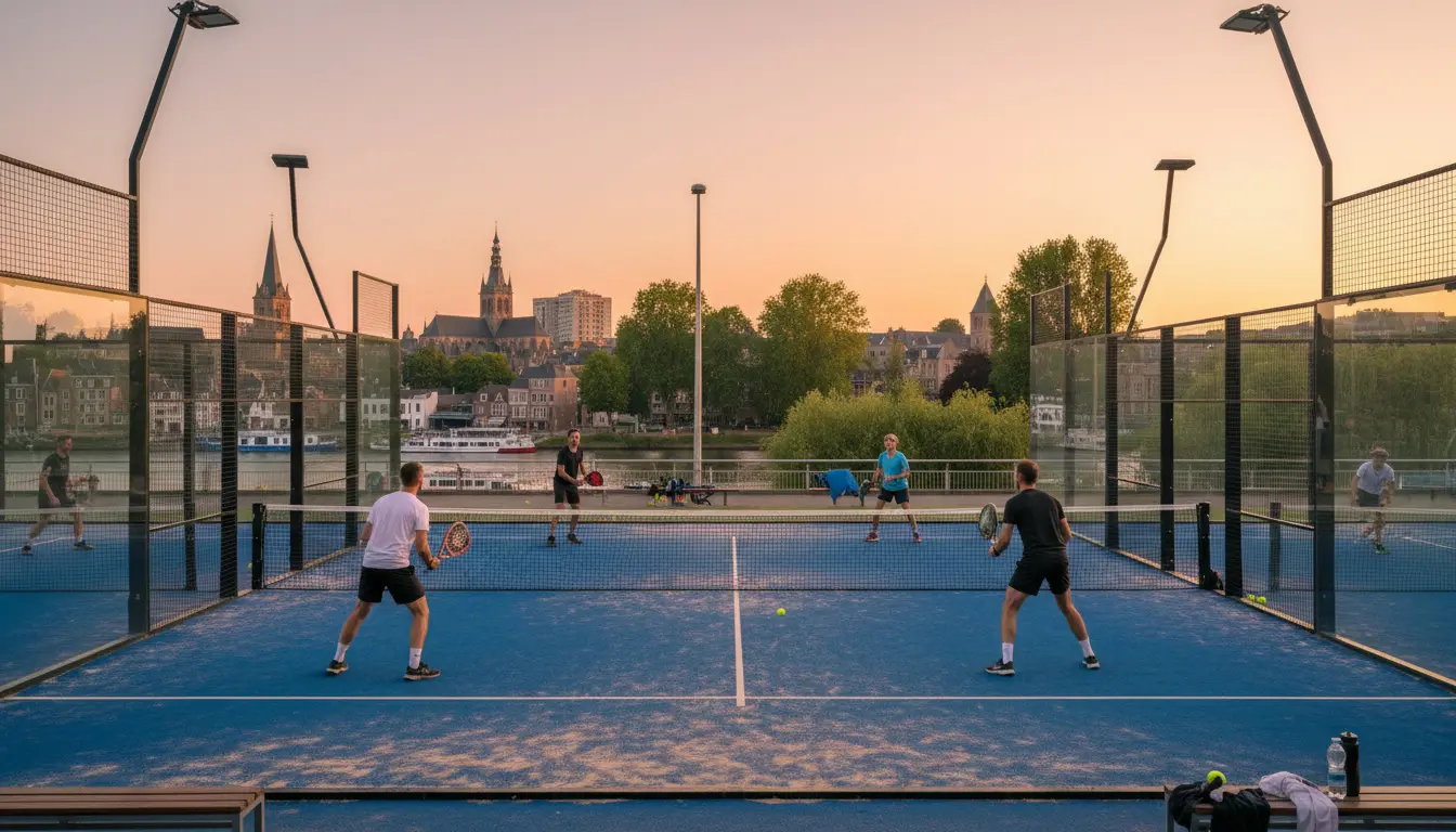 Padelbaan huren maastricht